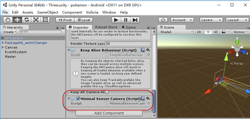 unity+高德定位=pokemon go 山寨demo安卓版