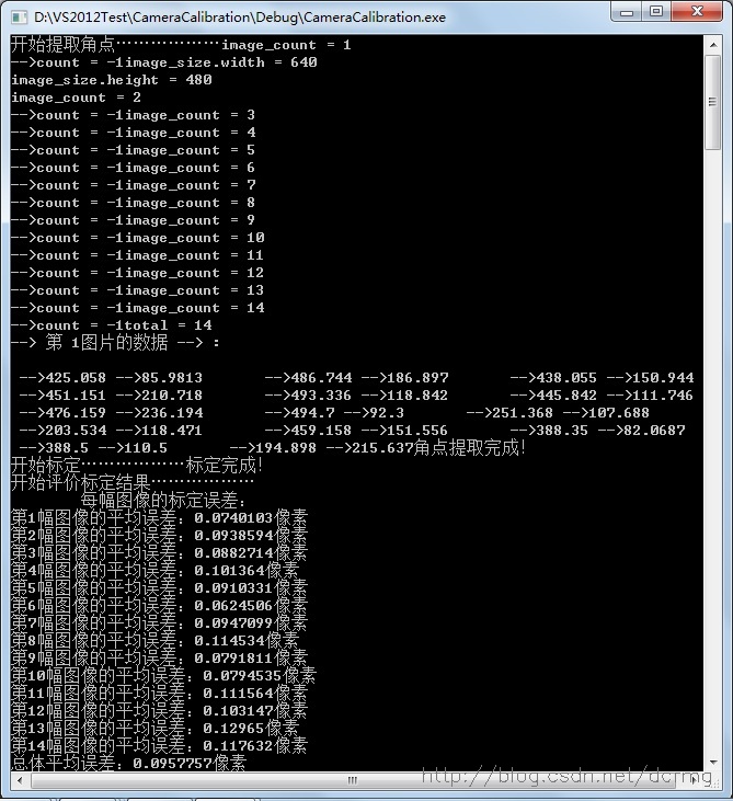 张正友相机标定Opencv实现以及标定流程&&标定结果评价&&图像矫正流程解析（附标定程序和棋盘图）