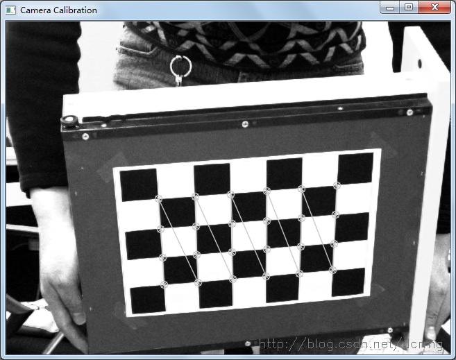 张正友相机标定Opencv实现以及标定流程&&标定结果评价&&图像矫正流程解析（附标定程序和棋盘图）
