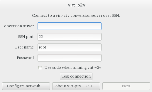 Centos7下通过virt-p2v虚拟化Centos7服务器