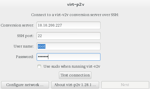 Centos7下通过virt-p2v虚拟化Centos7服务器