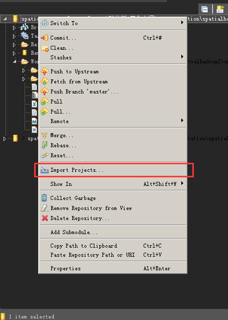 导入SpatialHadoop2项目