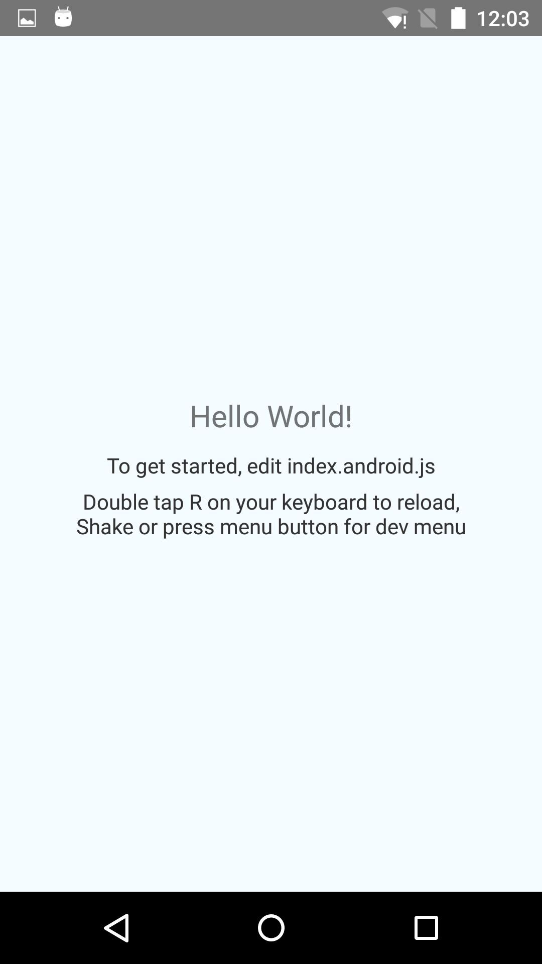 Hello World