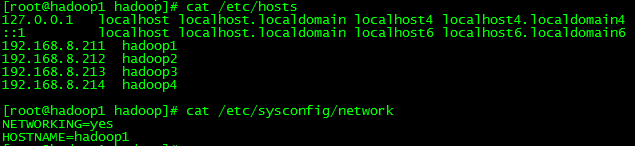 /etc/hosts  /etc/sysconfig/network