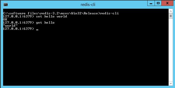 redis-cli