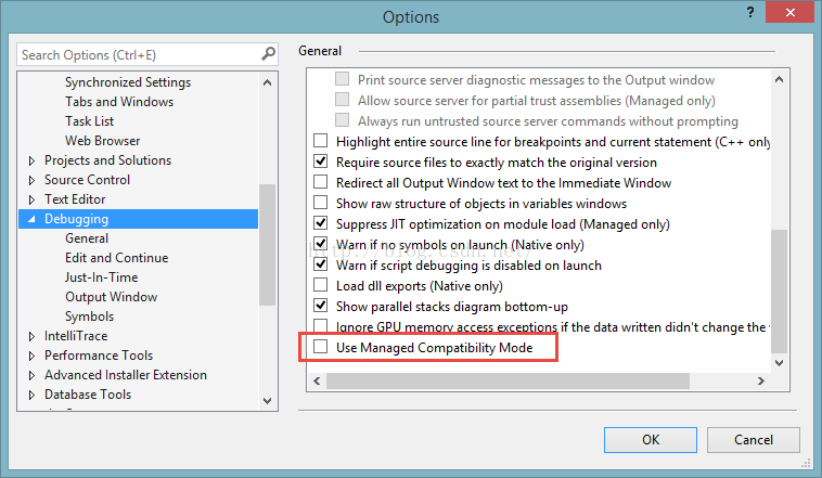 Internal error in the expression evaluator