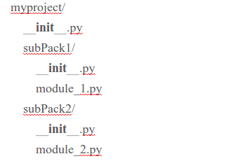 python專案檔案結構