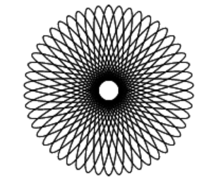 canvas画旋转椭圆