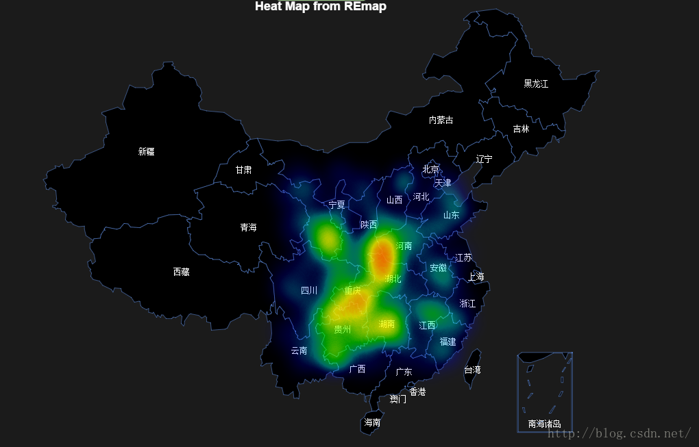 REmap绘制地图