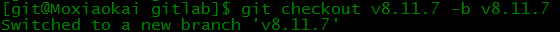 git checkout