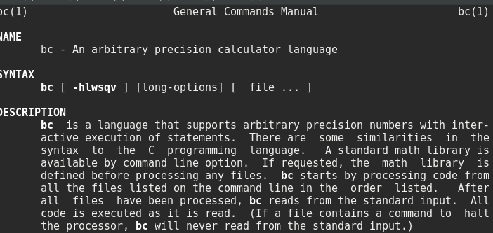 连接到近端的进程 Linux中的计算器bc Ppingfann的博客 Csdn博客