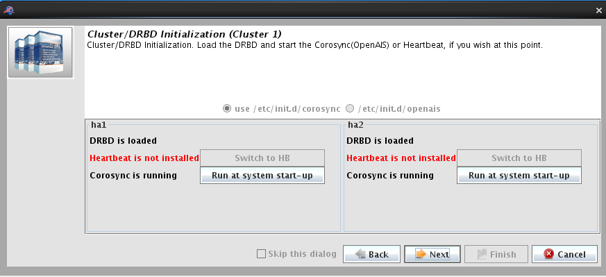 点击Run at system start-up，然后next