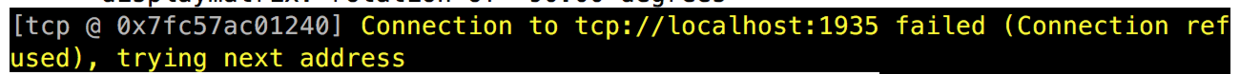 Mac上搭建nginx+rtmp直播服务器