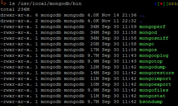 mongo启动路径