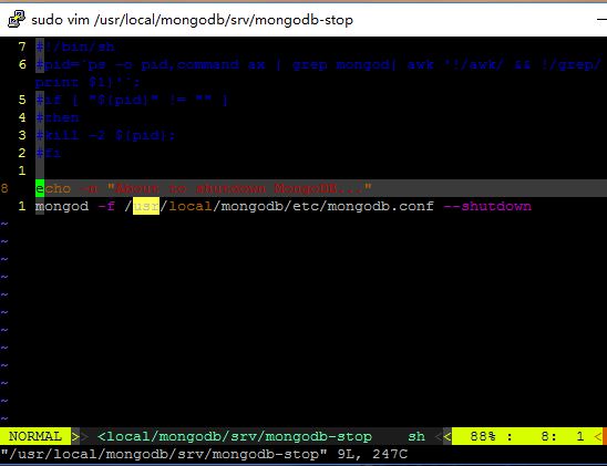 mongodb-stop