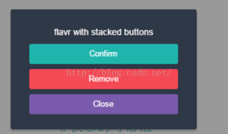 flavr—超级漂亮的jQuery扁平弹出对话框