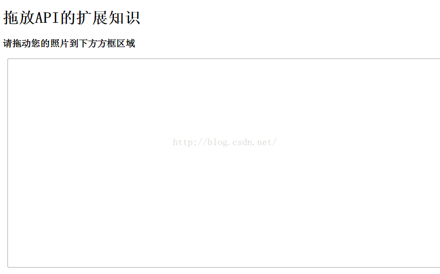 HTML5--拖拽API(含超经典例子)