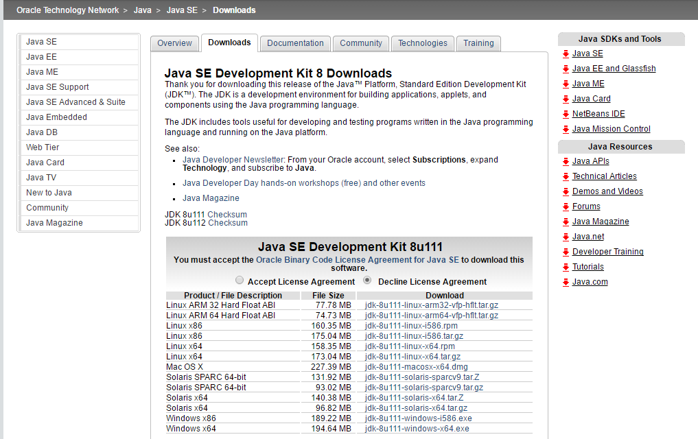 Java Development Kit. JDK 8. Oracle JDK. JDK components.