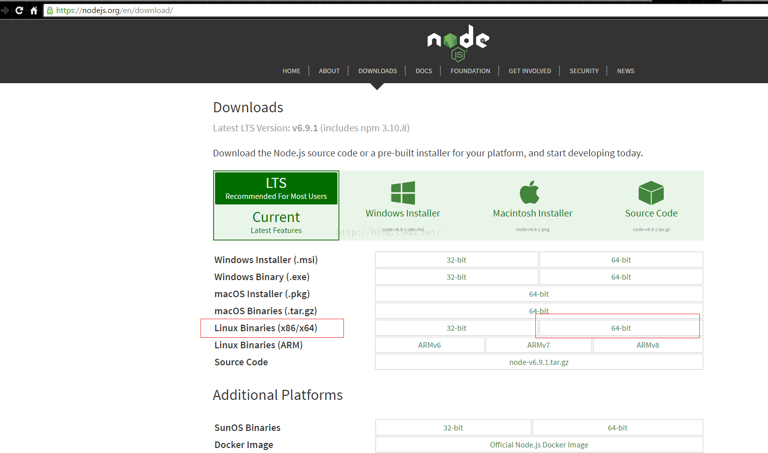 Node window