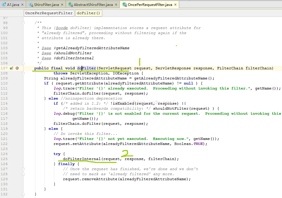 
			
				Apache Shiro [urls]中配置的roles, perms, authc这样的filterChain的执行过程解析			