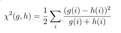 卡方距离公式