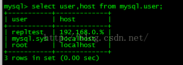 mysql高可用双主配置