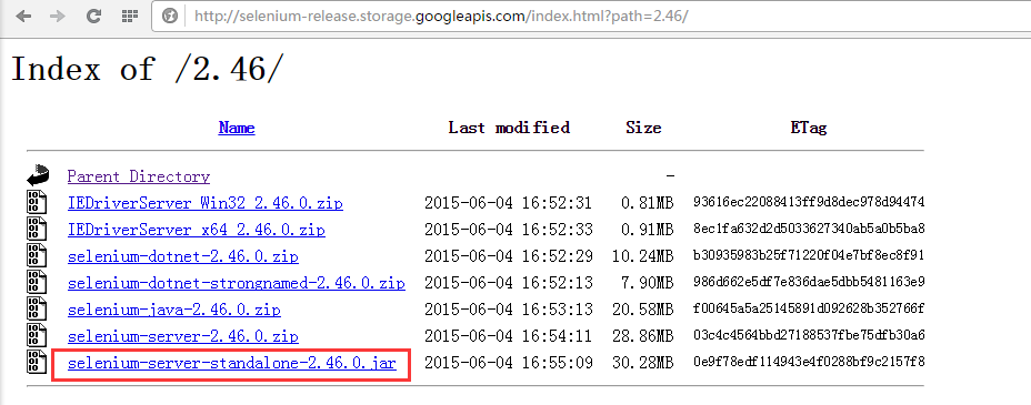 Selenium server2