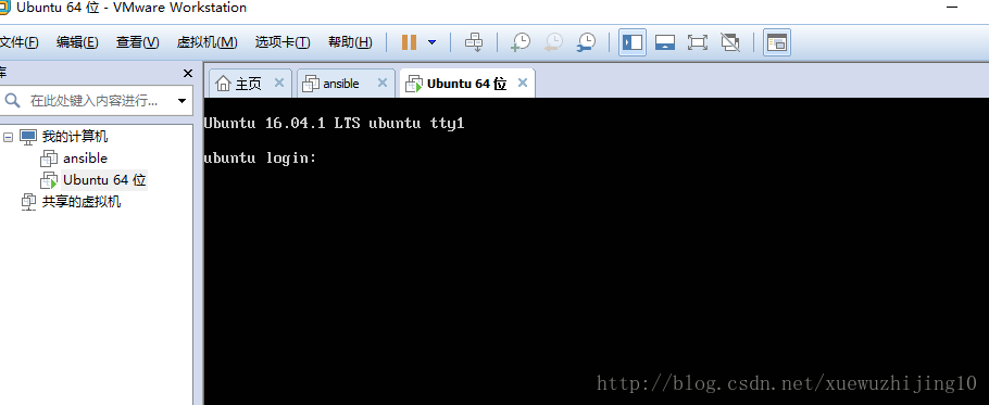 虚拟机中Ubuntu截图