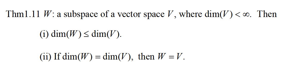 线性代数笔记（1）：向量空间与子空间