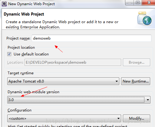 图1：Dynamic Web Project