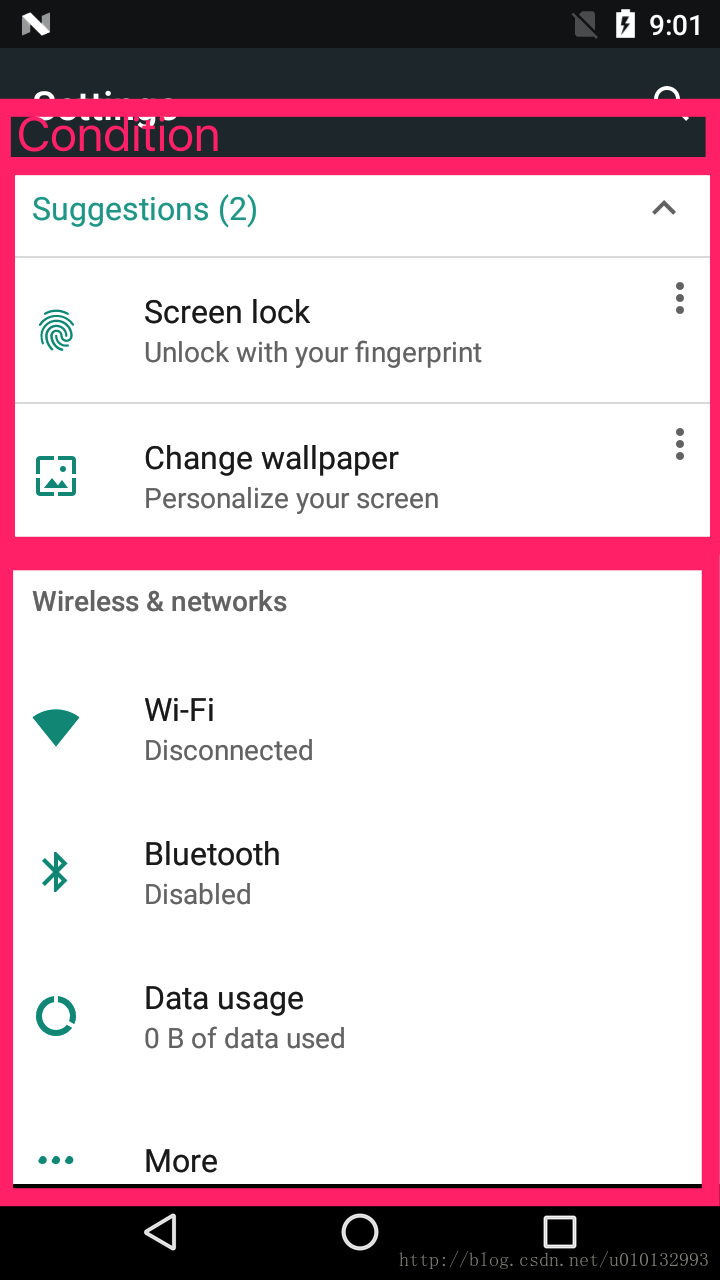 Android N Settings