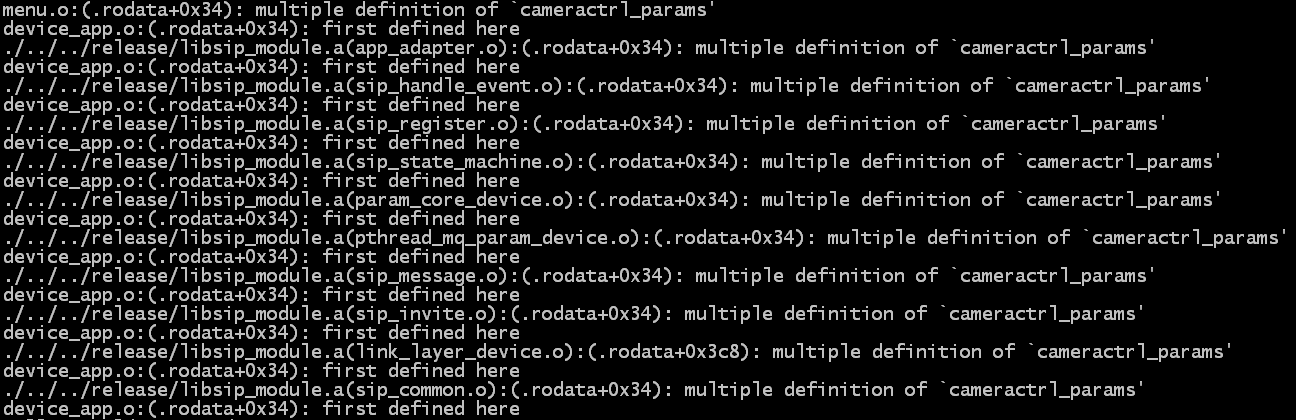 Multiple Definition Of `xxxx`问题解决及其原理_multiple Definition Of `g-CSDN博客