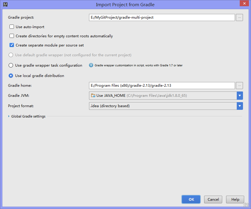 Gradle多项目构建_idea gradle导入的项目包含其他项目CSDN博客
