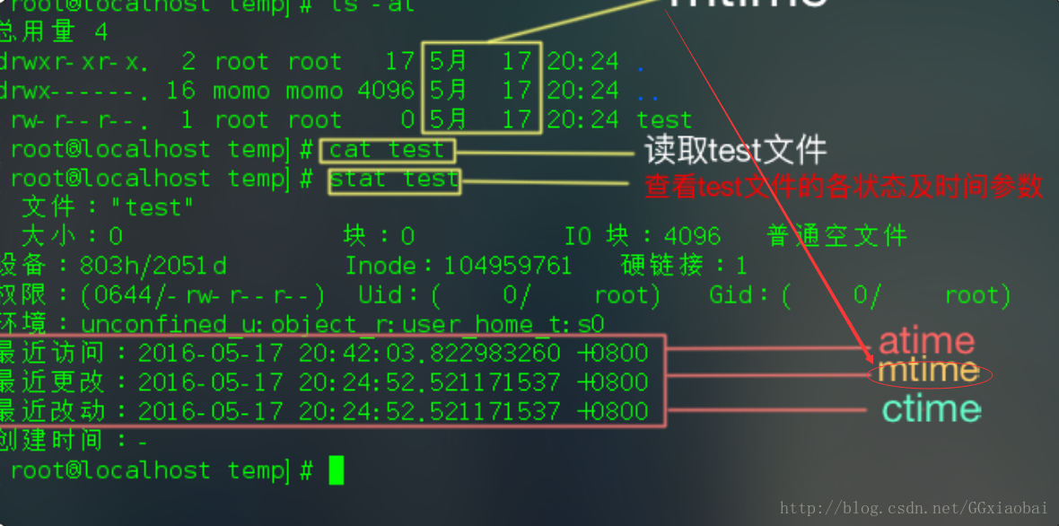 Как изменить ctime linux