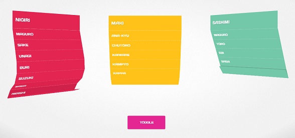 html5-css3-3d-menu