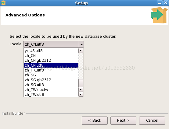 pg数据库在Linux中安装失败，提示the database cluster initialisation failed
