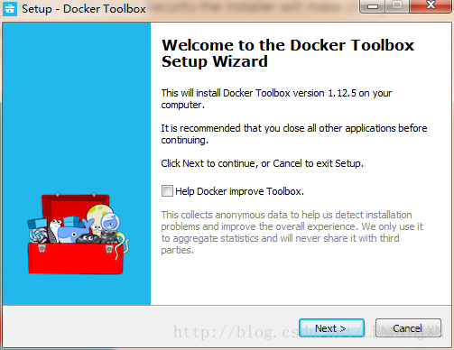 Docker Toolbox 安裝第一步