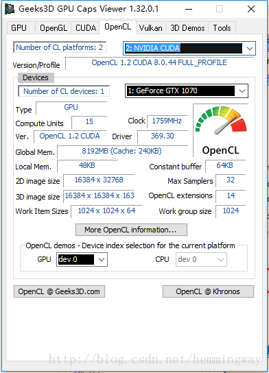 GPU Caps Viewer