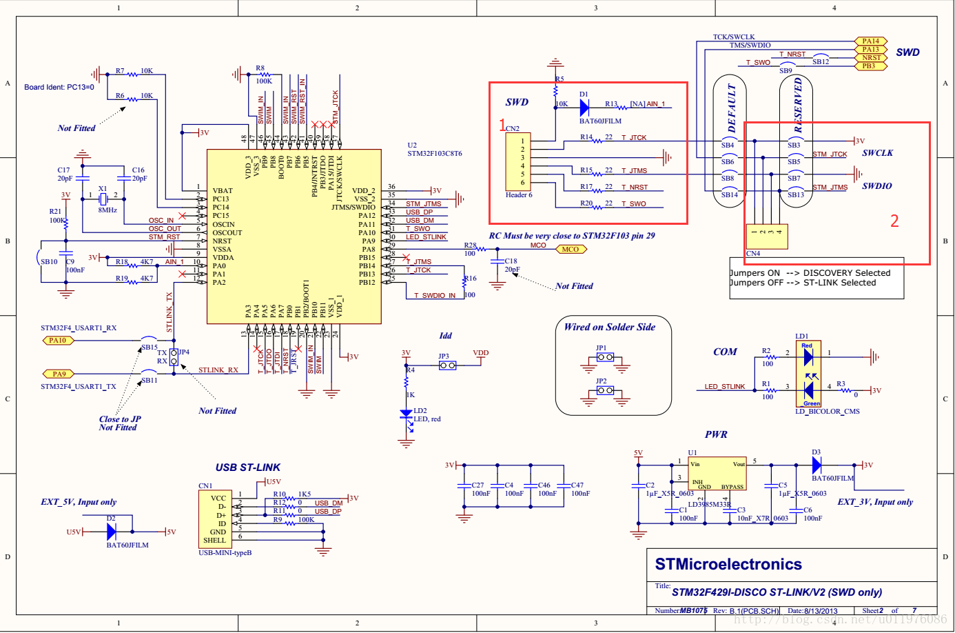 Link v2. Stm32f3discovery SWD. St link stm32 Discovery pinout. Stm32 St-link v2 схема. Stm32 Discovery f303 St-link.