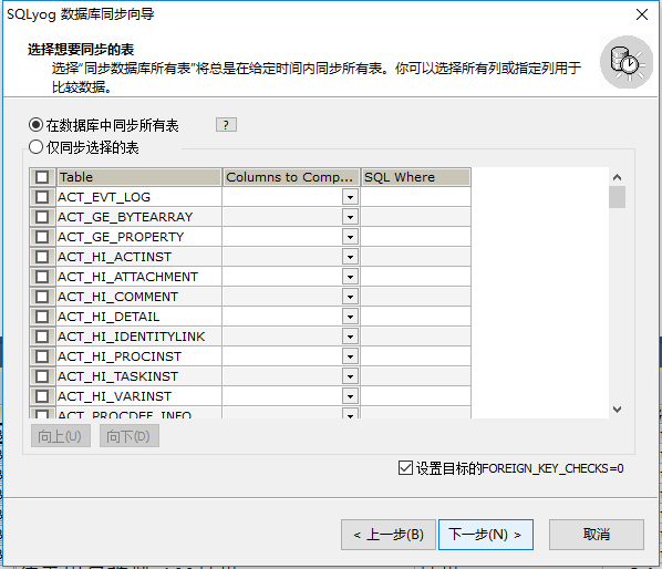 sqlyog数据库同步_数据库同步到另一个数据库