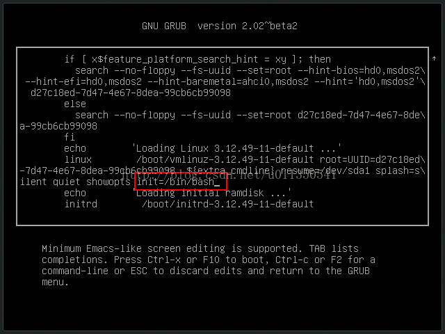 vmvare 装得suse12忘记密码怎么修改？
