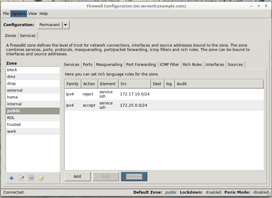 reload Firewalls