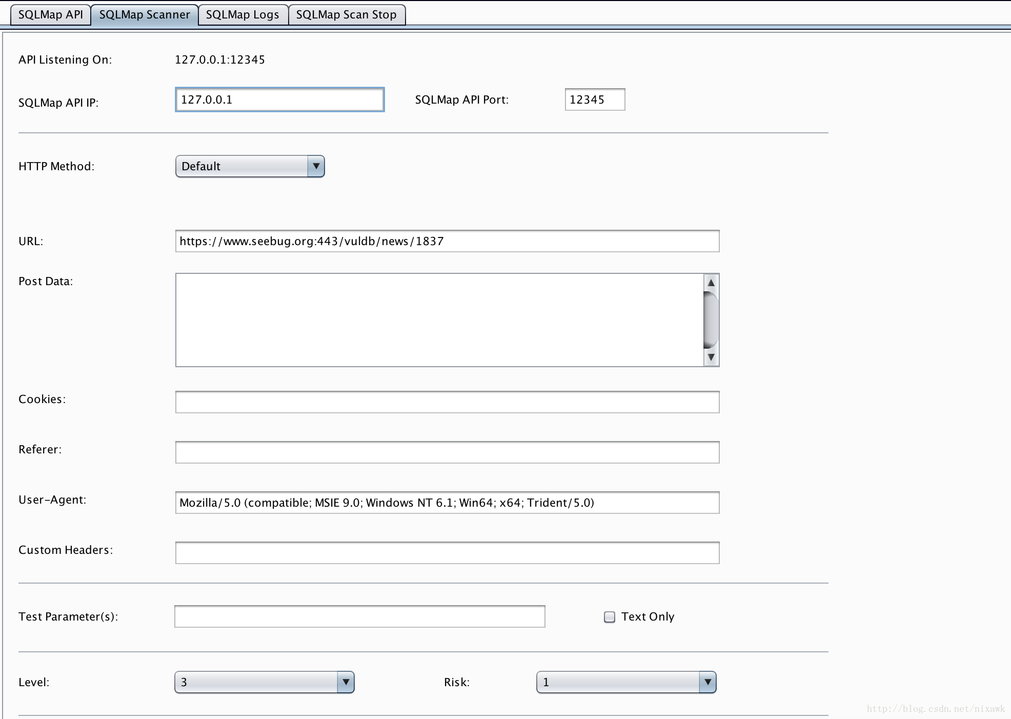 SQLMap Scanner