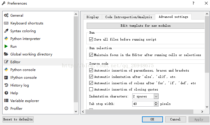 Python Ide Spyder自动设置时间 作者 联系方式的方法 Python学习笔记27 云金杞 Csdn博客