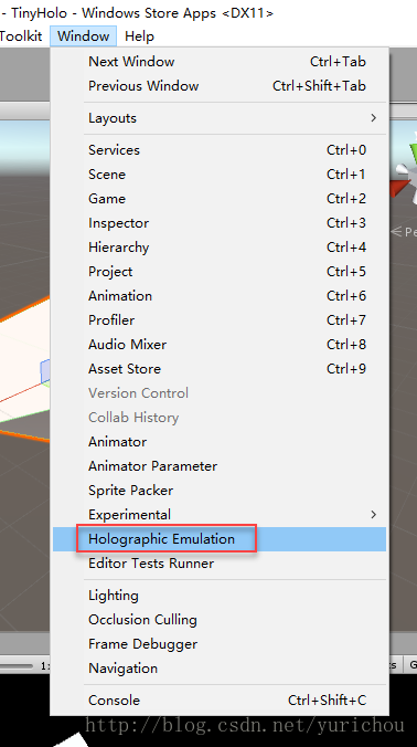 打开Hololens远程调试器