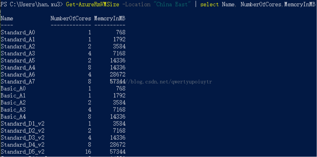 [Azure]使用Powershell获取Azure ARM模式订阅下的一些常用信息