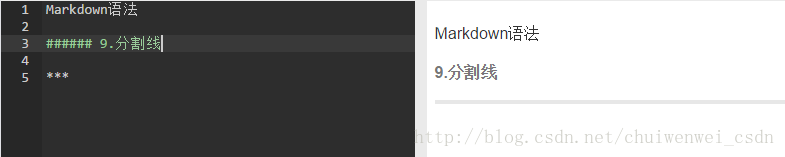 分割线