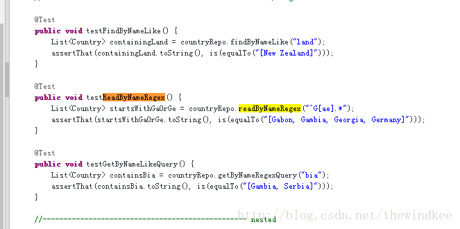 MongoRepository学习-regex