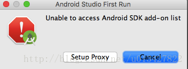 unable to access android sdk add-on list解决办法