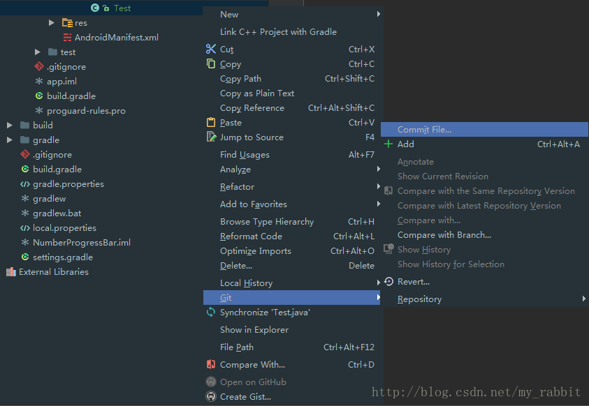 Commit File